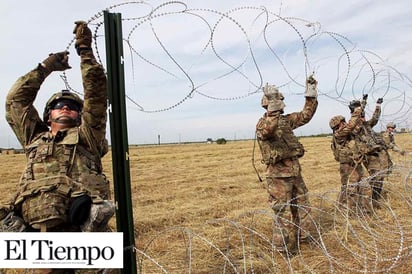 Soldados de EU sólo darán ‘apoyo’ en la frontera