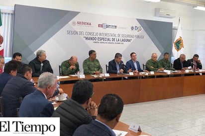 Preside MARS reunión de seguridad en la Laguna