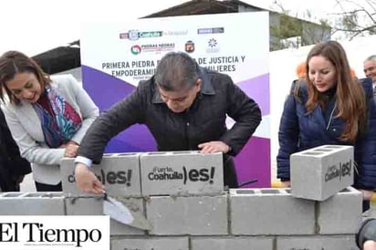 Inicia MARS construcción de centro de justicia y empoderamiento de la mujer