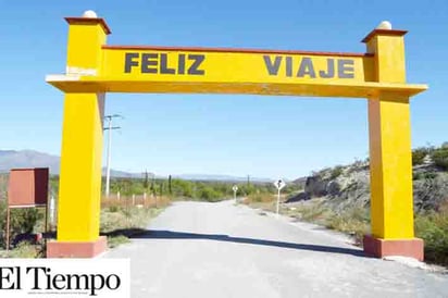 Tendrá Ejido Trincheras Arco de Bienvenida