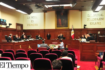 La Suprema Corte deja fallo para enero