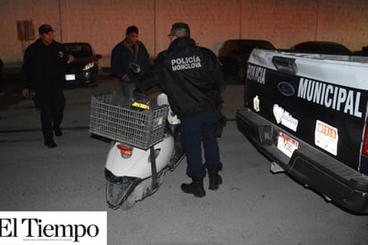 Embiste a  motociclista