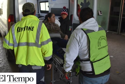 Cae de árbol y se fractura