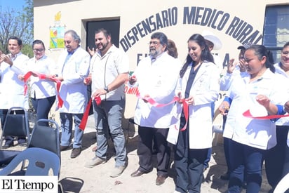 Abren dispensario médico rural