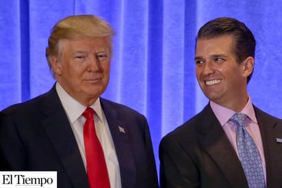 Donald Trump Jr defiende muro en la frontera y usuarios le contestan