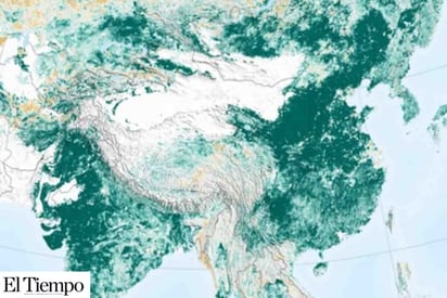 La Tierra es más verde que hace 20 años según la NASA