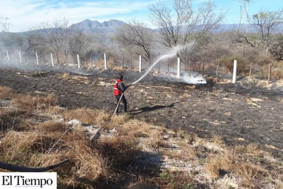 Capacitarán a campesinos como combatir incendios