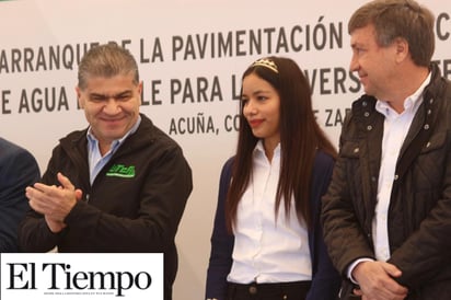 Arranca el Gobernador obras en la Universidad Tecnológica de Acuña