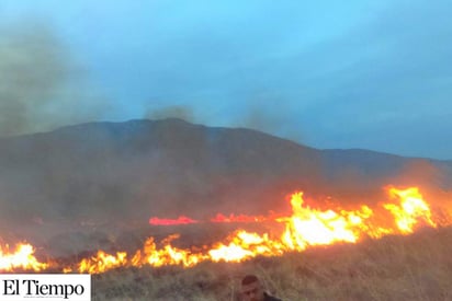 Alerta por incendios de pastizales