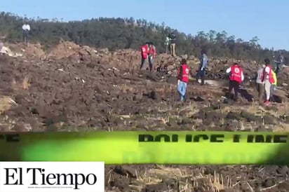 Se estrella avión con 157 personas a bordo en Etiopía: no hay sobrevivientes