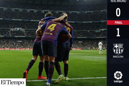 Barcelona domina al Real Madrid