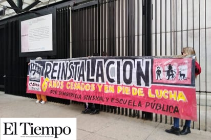 Bloquea CNTE accesos del Senado para evitar que legisladores sesionen