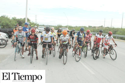 Ayer los ciclistas fueron a Rosita