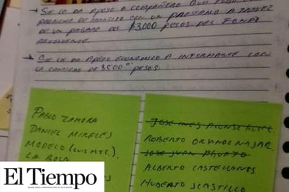 Mantiene líder de Sindicato informantes pagados