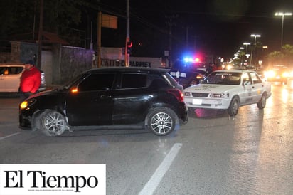 Accidente deja daños por 50mil