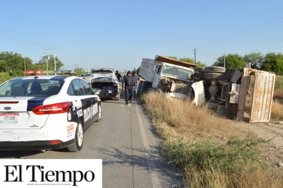 Aparatoso accidente: No hay lesionados