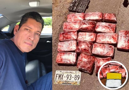 Con metanfetamina envuelta en carne arresta DEA a monclovense en San Antonio