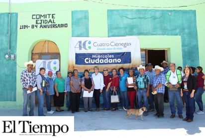 ‘Miércoles Ciudadano’ al Ejido la Vega