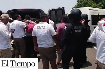 Detienen elementos federales a cerca de 250 migrantes en Chiapas