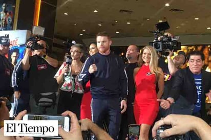 El“Canelo”llegó a las Vegas