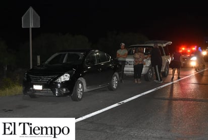 Choca por alcance en la Carretera 57