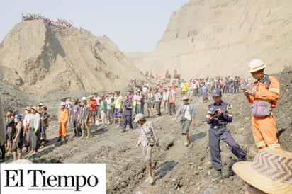 50 muertos por derrumbe en mina de jade en Myanmar