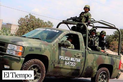 Vigila las colonias Policía Militar