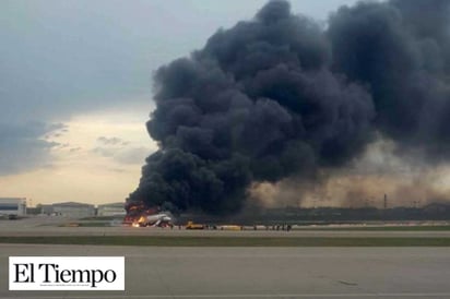 Avionazo en Rusia deja al menos 41 muertos