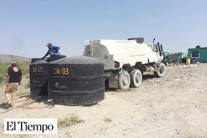 Abastecen de agua a varios ejidos