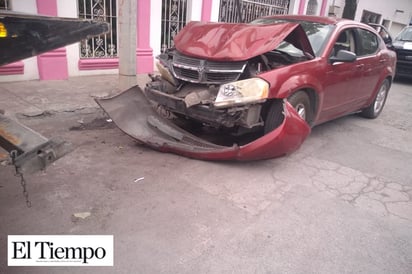 Fuertes daños dejó accidente