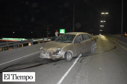 Colisionan en cadena