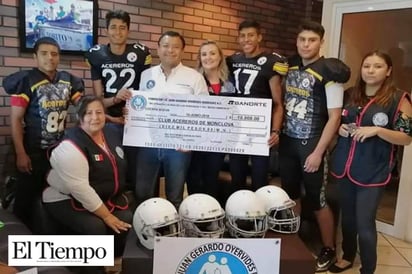 Apoya fundación al futbol americano