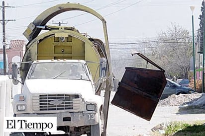 Son ‘chatarra’ camiones recolectores de basura