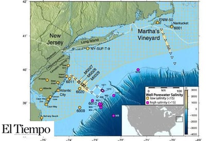 Científicos encuentran un gigantesco acuífero de agua dulce debajo del Atlántico; cantidad suficiente para llenar mil millones de piscinas olímpicas