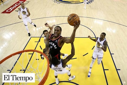 Raptors adelanta a Warriors