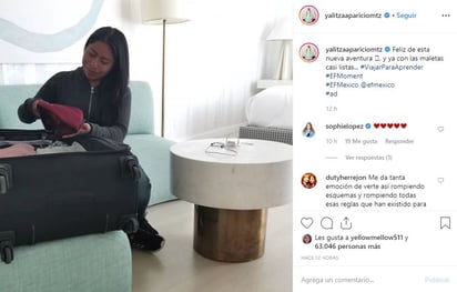 Yalitza Aparicio se va de México; se despide con emotiva foto