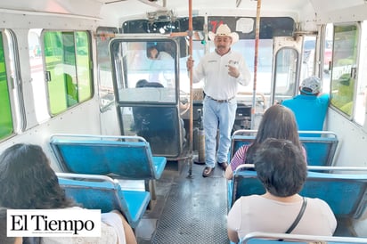 No respetan choferes tarifa del transporte