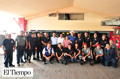 Reconoce Paredes labor de Bomberos