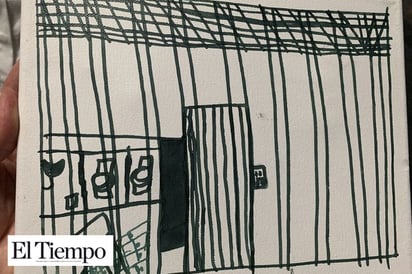 Dibujan niños migrantes su encierro en los centros de detención