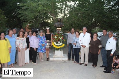 Homenaje al iniciador de la Feria del Santo Patrono Buenaventura