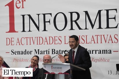 Estoy listo para seguir al frente del Senado: Martí Batres