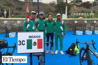 Medalla de bronce en Triatlón