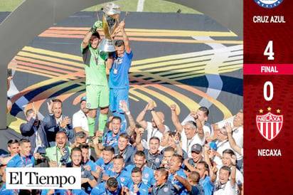 La Máquina levanta la supercopa MX