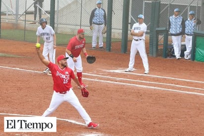 Primera derrota en softbol