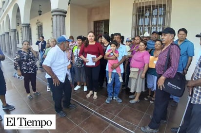 Amenaza con desalojarlos a familias de la Diana Laura