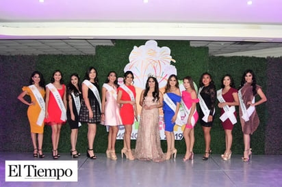 Presentan candidatas a Reinas