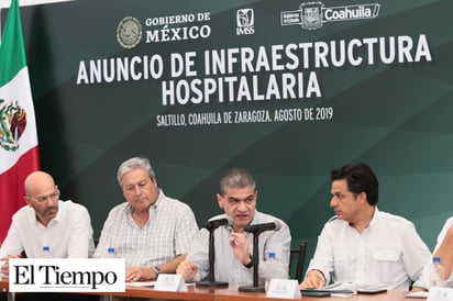 Anuncian 8,360 mdp para infraestructura hospitalaria