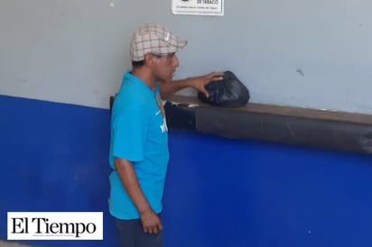 Se entrega solo en Comandancia