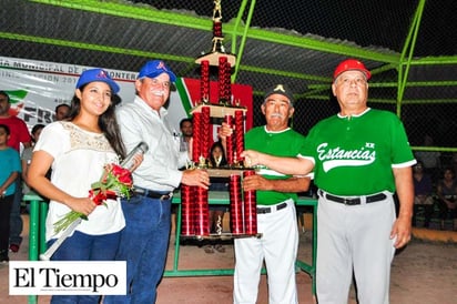 Inaugura ‘Lencho’ liga de veteranos