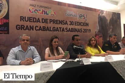 Invitan a Cabalgata Sabinas 2019